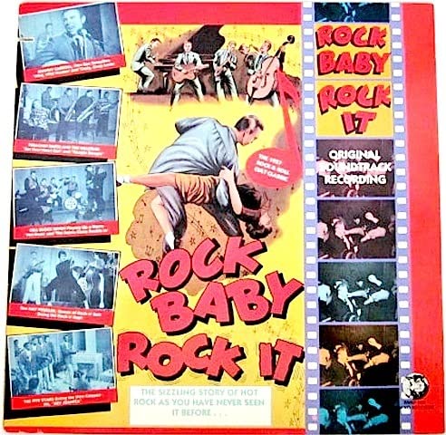 Amazon.co.jp: 廃盤 LP 1986年 US盤 伝説ロカビリー映画 ROCK BABY